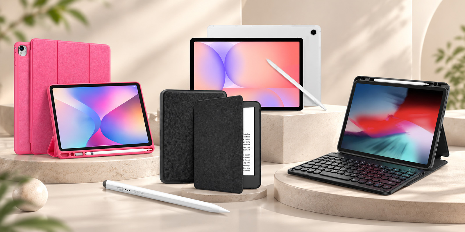 banner menu tablets
